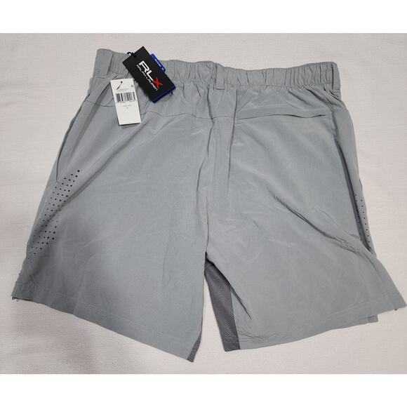 RLX Stretch Poly Active Shorts Gray W34' x L18'' - Picture 1 of 6